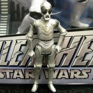 figurka bad MB-RA7 DEATH STAR DROID silver star wars hasbro