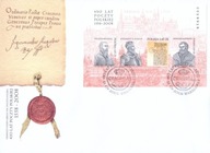 FDC 450 lat Poczty Polskiej 2008 .