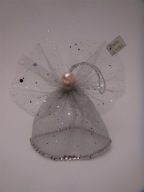 Zawieszka ANIOŁEK Z CEKINAMI z tiulu*