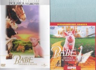 BABE ŚWINKA Z KLASĄ + ...W MIEŚCIE kpl.2 DVD FOLIA