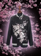 CHRISTIAN DADA Nishijin Sakura BOMBER JEDWAB RARE!