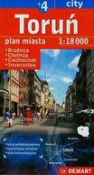 TORUŃ PLAN MIASTA +4 1:18000 DEMART