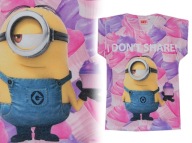 MINIONKI Despicable ME 2 * BLUZKA print 140 j.NOWA