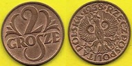 POLSKA 2 grosze 1938 r. - 2