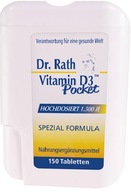 Suplement diety Dr. Rath Vitamin D3 Pocket tabletki 150 szt.