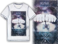 RIVER.ISLAND * markowa cienka KOSZULKA print EPIC FAIL * S