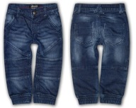 DENIM CO *** modne JEANSY ściągacz PUMPY *** 80-86