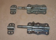 ZASUWKI dwustronne 2 szt - do drzwi, furtki RYGIEL