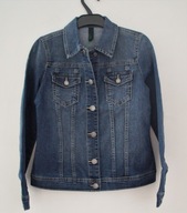 BENETTON KURTKA damska młodzieżowa JEANSOWA Szkoła roz 160 11/12 lat 2XL