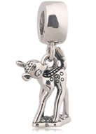 CHARMS ZAWIESZKA pandory disney bambi jelonek