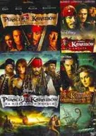 PIRACI Z KARAIBÓW 4 X DVD FOLIA OKAZJA !