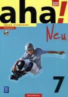 AHA! NEU klasa 7 J. NIEMIECKI Podręcznik + płyta CD WSiP /NOWA z defektem/
