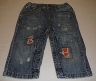 Spodnie jeans stan bardzo dobry R. 74 ~~ _Wyprzedaż _ ~~