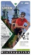 Poznań i okolice część północna mapa tras rowerowych Praca zbiorowa