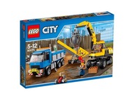 LEGO City 60075 Koparka i ciężarówka
