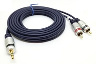Kabel Vitalco JKD10 minijack (3,5 mm) - 2x RCA (cinch) 12 m