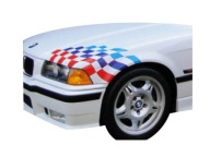 Наклейки bmw m-power szachownica 3 цвета 60x90 фото, цена