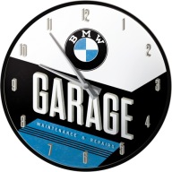 Часы bmw garage ścienny металл+стекло фото, цена