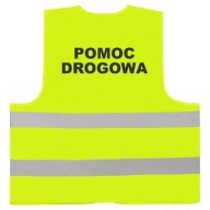 Pomoc дорожная жилетка рабочая отражающий желтые l фото, цена