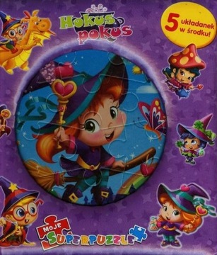 Hokus pokus Super puzzle kartonowa Olesiejuk Sp. z o.o.