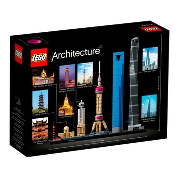 LEGO Architecture #21039 ШАНХАЙ — Посетите Шанхай с потрясающей моделью!