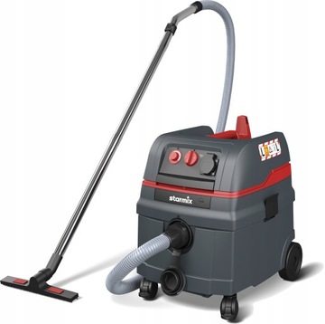 STARMIX ODKURZACZ PRZEMYSŁOWY Z OTRZĄSACZEM BEZWORKOWY L-1425 TOP + SSAWKI