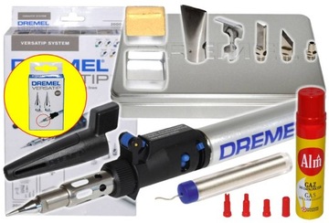 ГАЗОВЫЙ ПАЯЛЬНИК VERSATIP ГОРЕЛКА DREMEL + НАКОНЕЧНИК 201