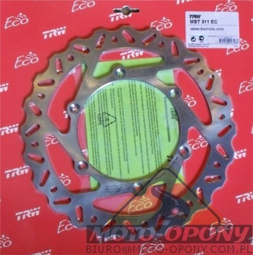 Передний тормозной диск Yamaha WR-F WRF 250 426 450