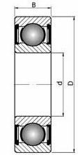 62305 2RS ШАРИКОВЫЙ ПОДШИПНИК 25x62x24 мм F-ra НДС