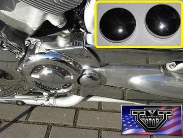 HARLEY V-ROD VRSCA/B/D/R/F ХРОМ. КРЫШКИ ПОВОРОТНИКА