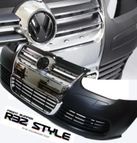 фото thumb №6, Бампер передні vw golf 4 look golf 5 решітка радіатора хром