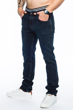 SPODNIE MĘSKIE STANLEY JEANS - 400/013 -102cm L32