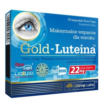 OLIMP GOLD LUTEINA 30 KAPSUŁEK