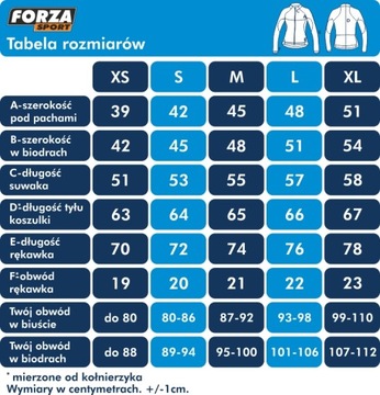 BLUZA KOLARSKA JESIEŃ ZIMA FORZA SPORT FOLK L