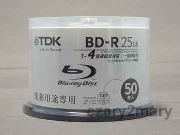 TDK BD-R 25 ГБ конверт для компакт-дисков с возможностью печати, 1 шт.