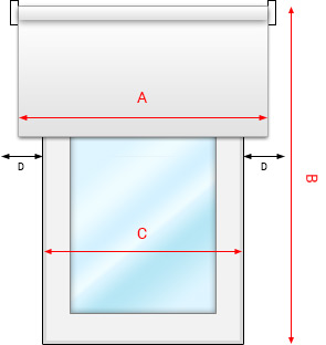 WALL SHUTTER 90/230 Потолочная шторка