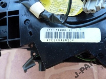 фото thumb №2, Ford c-max стрічка подушка безпеки 4mt5-14a664-ab підкермові важелі