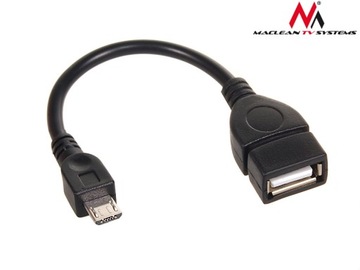 Адаптер USB-micro USB HOST OTG поддерживает USB-хост