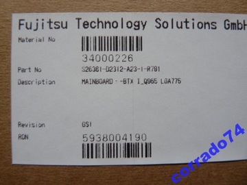 Эспримо P5915 Fujitsu-Siemens D2312-A23 I_Q965