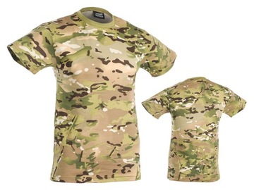 Koszulka Wojskowa T-SHIRT Męski Bawełna Texar - Multicam 3XL