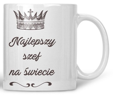 Kubek NAJLEPSZY SZEF NA SWIECIE