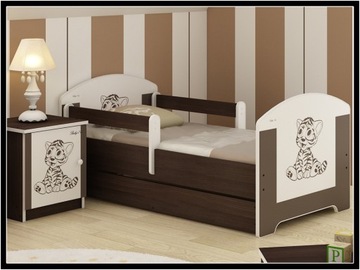 Кровать OSKAR BABY BOO 140x70 Матрас ПК ПБ ЯЩИК