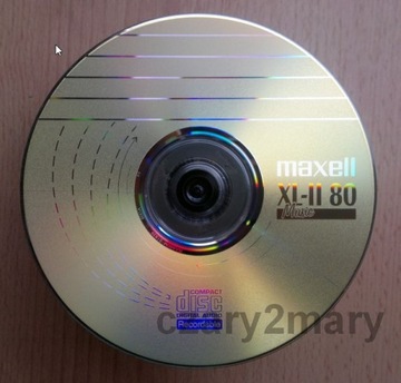 Maxell Music XL-II 80 CD-R Audio 1шт. Конверт для компакт-диска