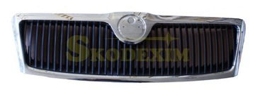 Хромированная решетка радиатора SKODA OCTAVIA 2 II 04- ZN