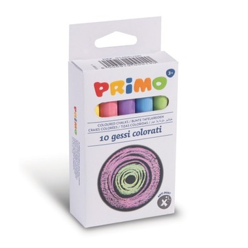 МЕЛ PRIMO COLOR БЕЗ ПЫЛИ 10 шт. 014GC10R.