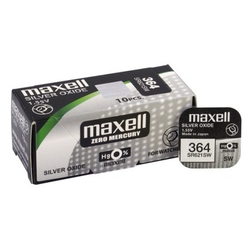 СЕРЕБРЯНАЯ БАТАРЕЯ MAXELL SR621SW SR 621 364 363 x1