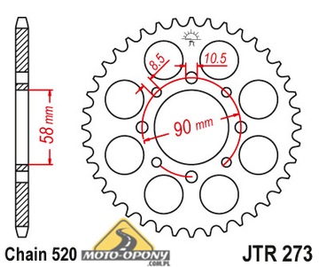 Комплект привода Honda XL 125 VARADERO X-Ring MOC+