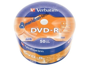 VERBATIM DVD-R диски 4.7Гб 16х 50шт самые дешевые!!