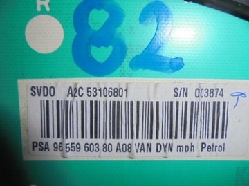 фото thumb №4, Peugeot 1007 спідометр  прилади 9655960380 англія