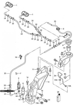 ПРОКЛАДКА НАСОСА VW GOLF MK1 MK2 MK3 443 955 465